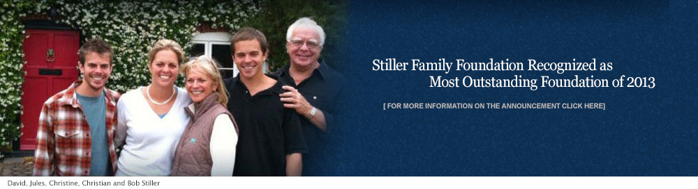 Stiller Family Foundation Recognized as Most Outstanding Foundation of 2013 | Bob Stiller